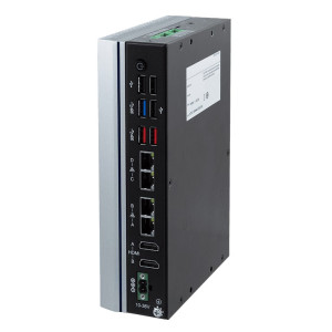 ARBOR SB-244-RPLU Fanless Computer with Intel Raptor Lake i3/i5/i7 CPU, 4 LAN, up to 32 GB memory, multiple I/O